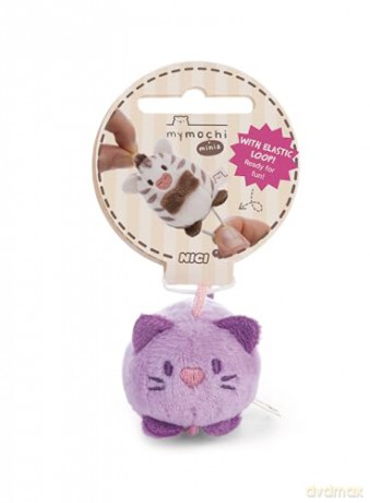 NICI mymochi minis pluszowa zawieszka kot Angy 5cm fioletowy