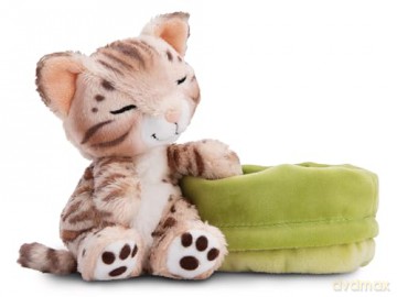 NICI śpiące zwierzątka Kot Bengalski w 12cm