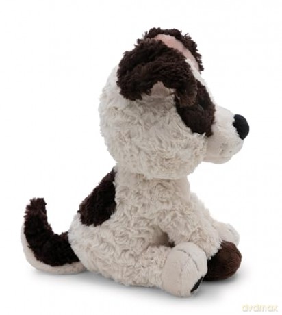 NICI Soft toy dog white 35cm sitting