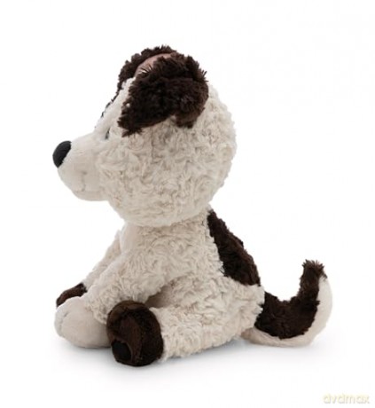 NICI Soft toy dog white 35cm sitting