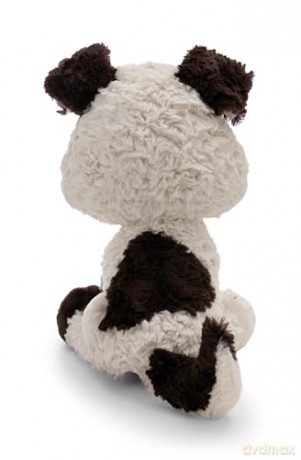 NICI Soft toy dog white 35cm sitting