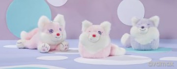 NICI Przytulanka Lisek różowy 18cm leżacy