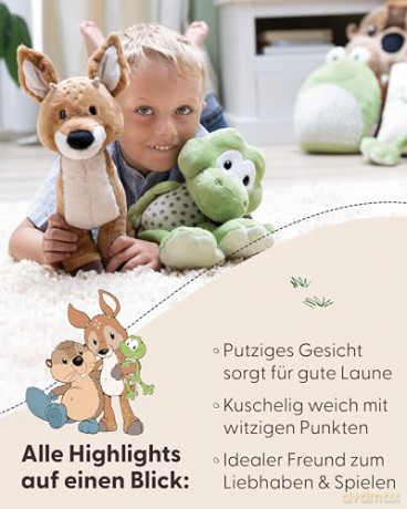 NICI przytulanka żaba Fridolin Frog 35cm