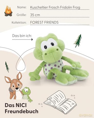 NICI przytulanka żaba Fridolin Frog 35cm