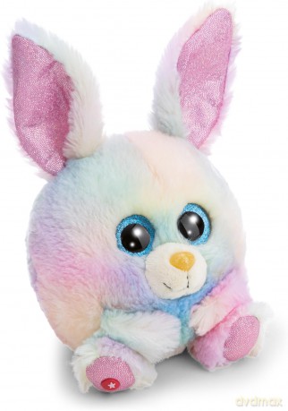 NICI Przytulanka baby królik Rainbow Candy 13cm