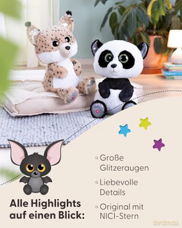 NICI Soft toy GLUBSCHIS bat Baako 45cm