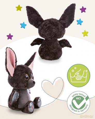 NICI Soft toy GLUBSCHIS bat Baako 45cm