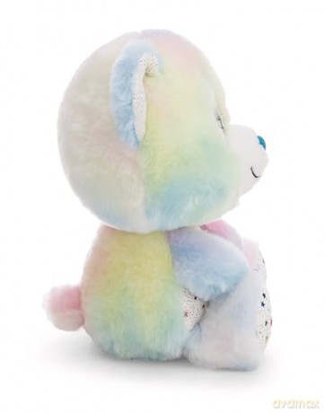 NICI Przytulanka tęczowy miś Snoomi 25cm