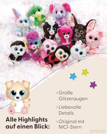 NICI Przytulanka Piesek Lollidog 15cm