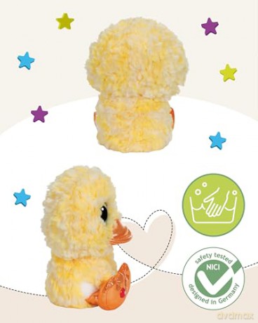 NICI Soft toy GLUBSCHIS Duck Honey Dee 15cm dangling