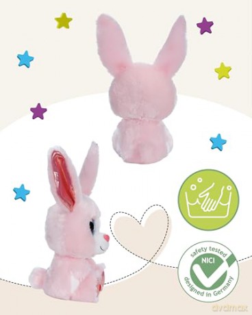 NICI Soft toy GLUBSCHIS rabbit Monni-Wonni 15cm dangling