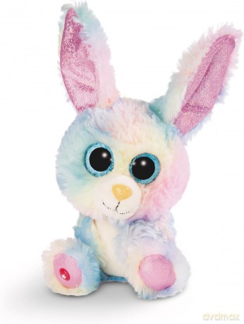 NICI Przytulanka królik Rainbow Candy 15cm
