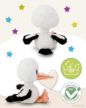 NICI Przytulanka bocian Sir Sorto 15cm