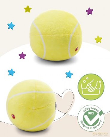 NICI Przytulanka piłka tenisowa Dennis 13cm