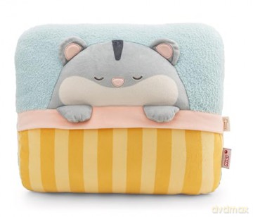 NICI Soft toy hamster Shai 35x30x18cm