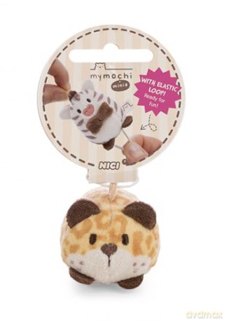NICI mymochi minis pluszowa zawieszka lampart Ichiro 5cm