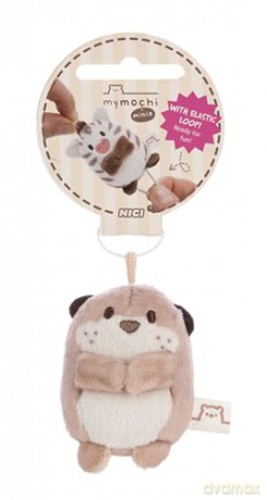 NICI mymochi minis pluszowa zawieszka wydra Jiro 5cm
