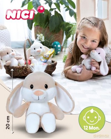 NICI Przytulanka królik jasno brązowy 20cm