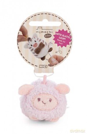 NICI mymochi minis pluszowa zawieszka owca Wools 5cm różowa