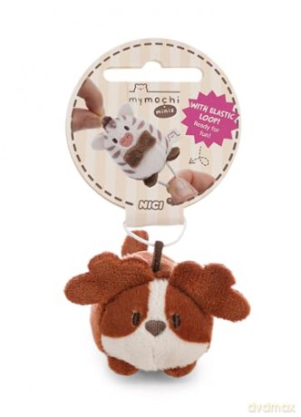 NICI mymochi minis pluszowa zawieszka spaniel Brushy 5cm