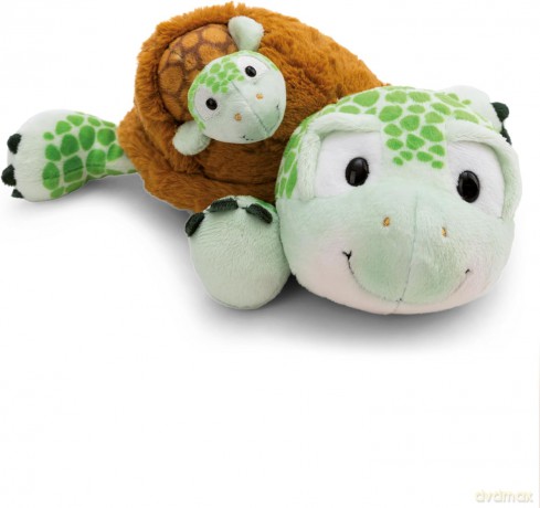 NICI Przytulanka mama żółw z żółwiątkiem 28cm