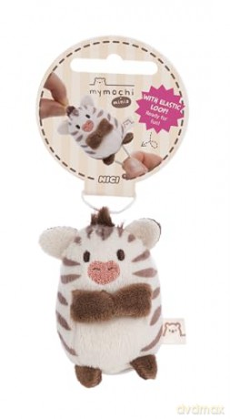 NICI mymochi minis pluszowa zawieszka zebra Stripey 5cm