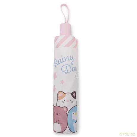 NICI Umbrella mymochi 98cm (diameter) with sleeve 28cm folded