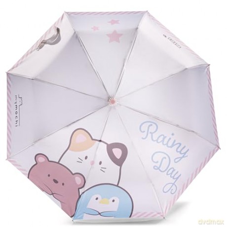 NICI Umbrella mymochi 98cm (diameter) with sleeve 28cm folded