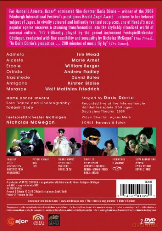 Haendel Admeto Nicholas Mcgegan [DVD]