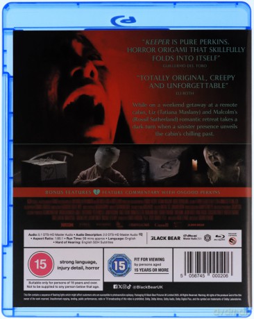 Keeper (Bezpieczne miejsce) [Blu-Ray]