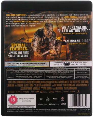 Sisu: Road To Revenge (Sisu: Droga do zemsty) [Blu-Ray 4K]+[Blu-ray]