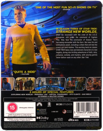Star Trek: Strange New Worlds - Season Three (steelbook) [Blu-Ray 4K]