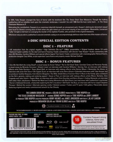 The Texas Chainsaw Massacre 2 (Teksańska masakra piłą mechaniczną 2) [Blu-Ray]