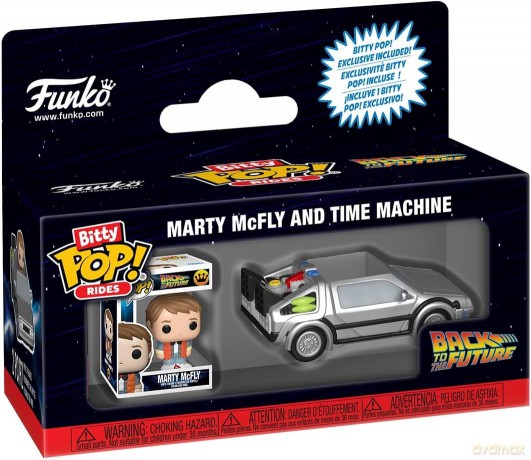 Funko Bitty Pop Ride Back To The Future Time Machine (Powrót do przyszłości)