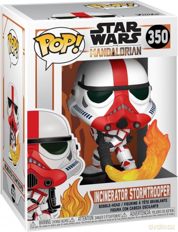 Funko Pop Sw Mandalorian Incinerator Trooper