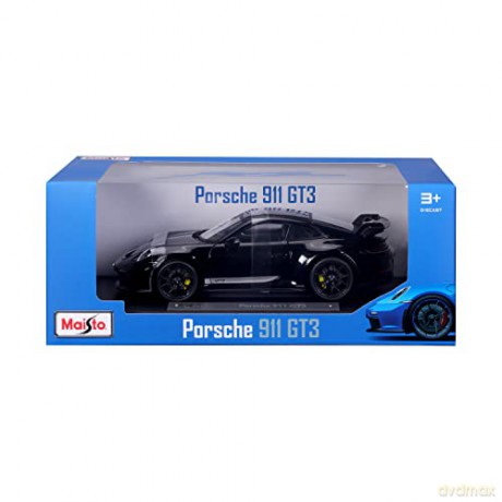 Maisto Auto 1:18 2022 Porsche 911 Gt3 Czarny