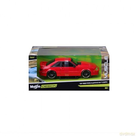 Maisto Auto 1:24 Des. 93 Ford Mustang Cobra
