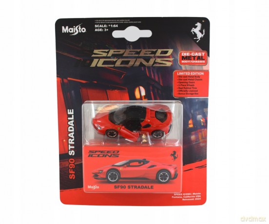 Maisto Auto 1:64 Ferrari Sf90 Stradale Mix