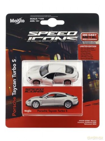 Maisto Auto 1:64 Porsche Taycan Turbo S Mix