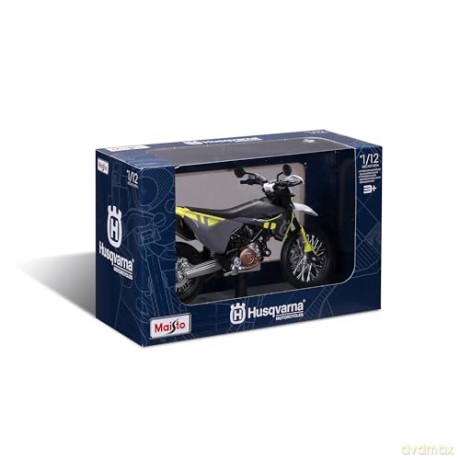 Maisto Motocykl 1:12 2023 Husqvarna 701+Podstawka