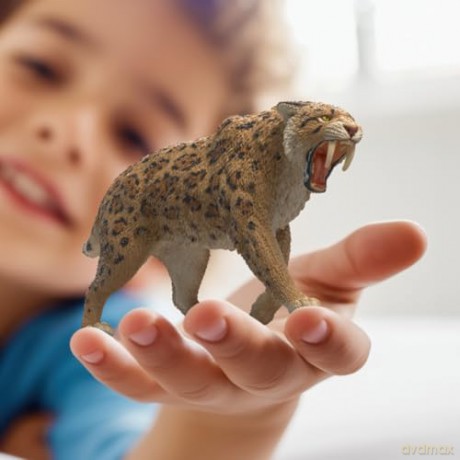 Schleich Tygrys Szablozębny [FIGURKA]
