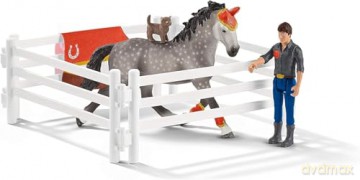 Schleich Zestaw Horse Club Mias Vaulting Set 20