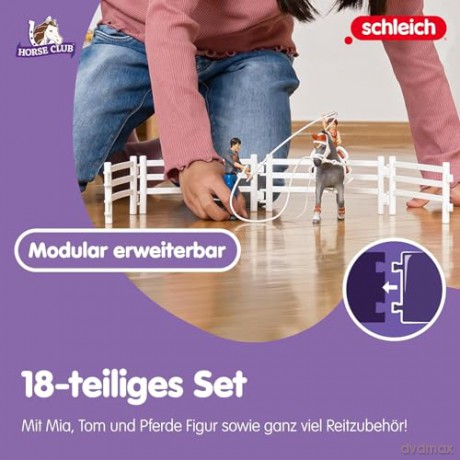 Schleich Zestaw Horse Club Mias Vaulting Set 20