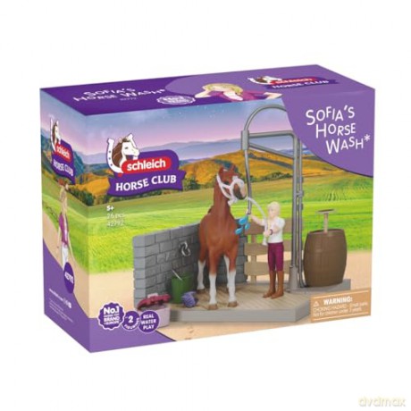 Schleich Zestaw Myjnia Dla Koni Sofii