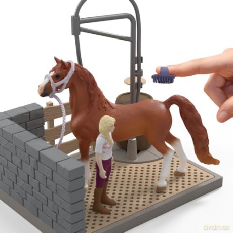 Schleich Zestaw Myjnia Dla Koni Sofii
