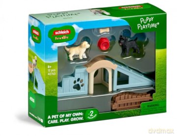 Schleich Zestaw Przygoda Dla Małych Szczeniaków