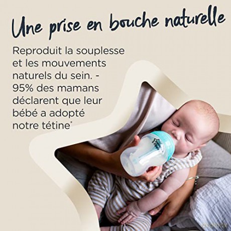 Tommee Tippee Butelka Plast Ctn 150ml Slow Flow Aac