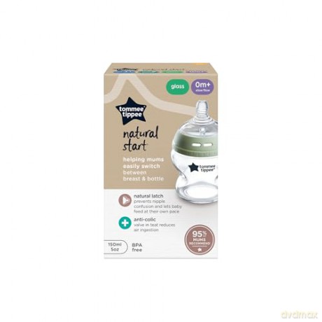 Tommee Tippee Butelka Szklana Ctn 150 Ml