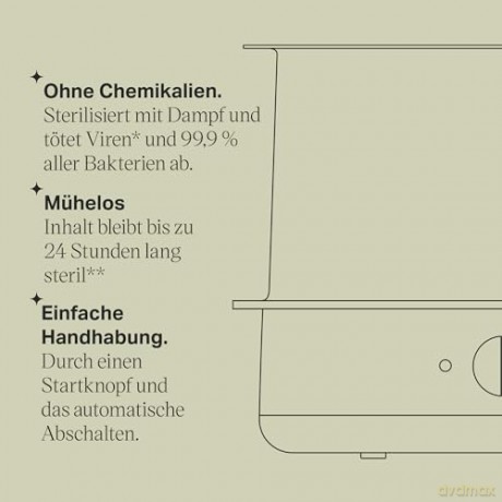 Tommee Tippee Sterylizator Parowy Supersteam