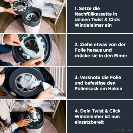 Tommee Tippee Wkład Do Pojemników 18pak